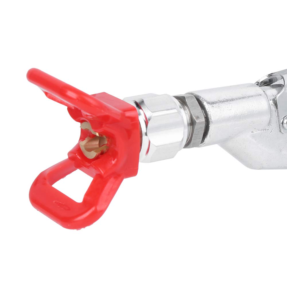 Aerografo ergonomico per spruzzatore di vernice G1/4 pollici in acciaio inossidabile ad alta pressione per strumenti hardware