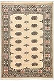 Ursprung: Pakistan Nain Trading Pakistan Buchara 2ply 180x126 Orientteppich Teppich Beige Handgeknüpft Pakistan
