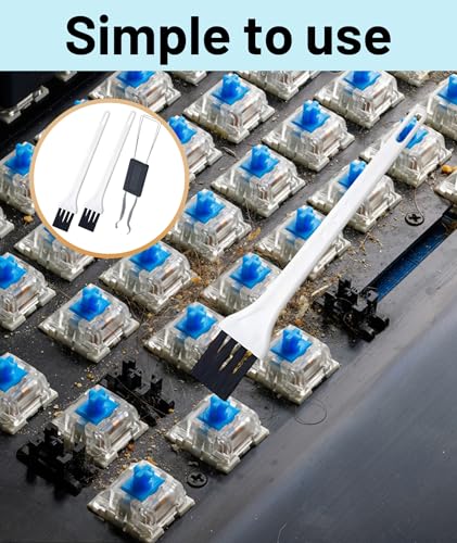 Image of Portable Gadgets for Home and Office Use, Keyboard Cleaner Kit with Keycap Puller, Keycaps, and Cleaning Tools for Mechanical Keyboards and Laptops