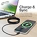 BoxWave Cable Compatible with Umax EinStar Vega 3D Scanner - DirectSync PD Cable (10ft) - USB-C to USB-C (100W), Long Type C Braided Nylon Alloy Fast Charge - Jet Black