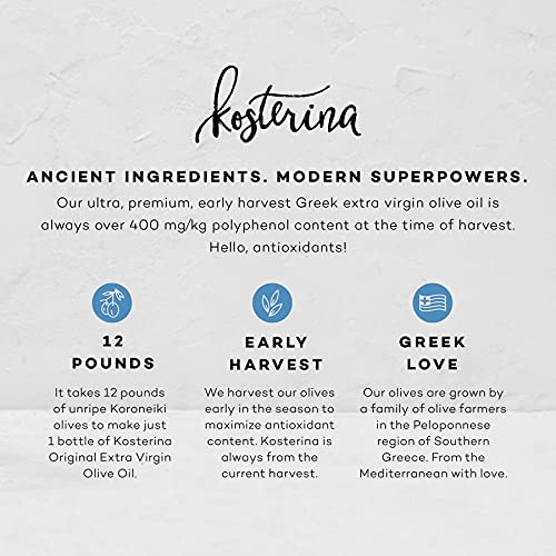 Kosterina Aceite de Oliva Extra Virgen 500 ml 3 Pack miniatura 5