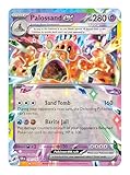 Palossand ex 091/191 Ultra Rare Pokemon Card | Rare Pokémon Cards | Pokémon EX | Surging Sparks | Pokemon Scarlet and Violet | Titan Cards Authenticated