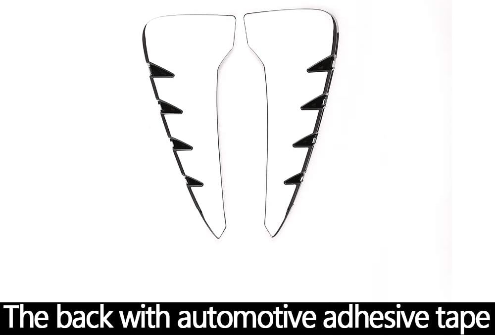 ABS Chrome For BMW X5 F15 X5M F85 2014-2018 Car Shark Gills Side Fender Vent Trim Stickers Accessories