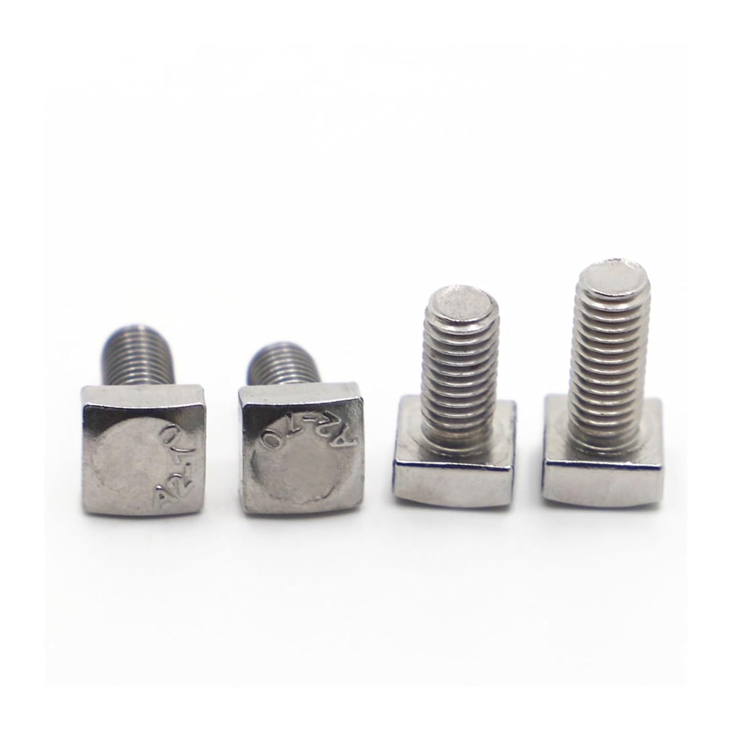 Metric T-Slot Bolts* T-Slot Bolts,M5 M6 M8 304 Stainless Steel Square Head Screws Bolts M8 2pcs,35mm(M6*40mm)