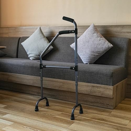 EASACE Stair Climbing Assist Cane,Adjustable Stair Cane for Walk Up and Down Stairs,Elderly Stair Lift Assist Devices for Senior Walkers