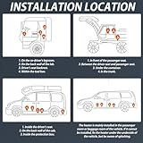 Triclicks 5KW / 8KW 12V Diesel Air Heater, Parking Heater All in One Diesel Fuel Heater with LCD Display Remote Control Single Air Outlet Set Vehicle Heater For Car Trailer, Truck, Caravas (Red-5KW) - Image 6
