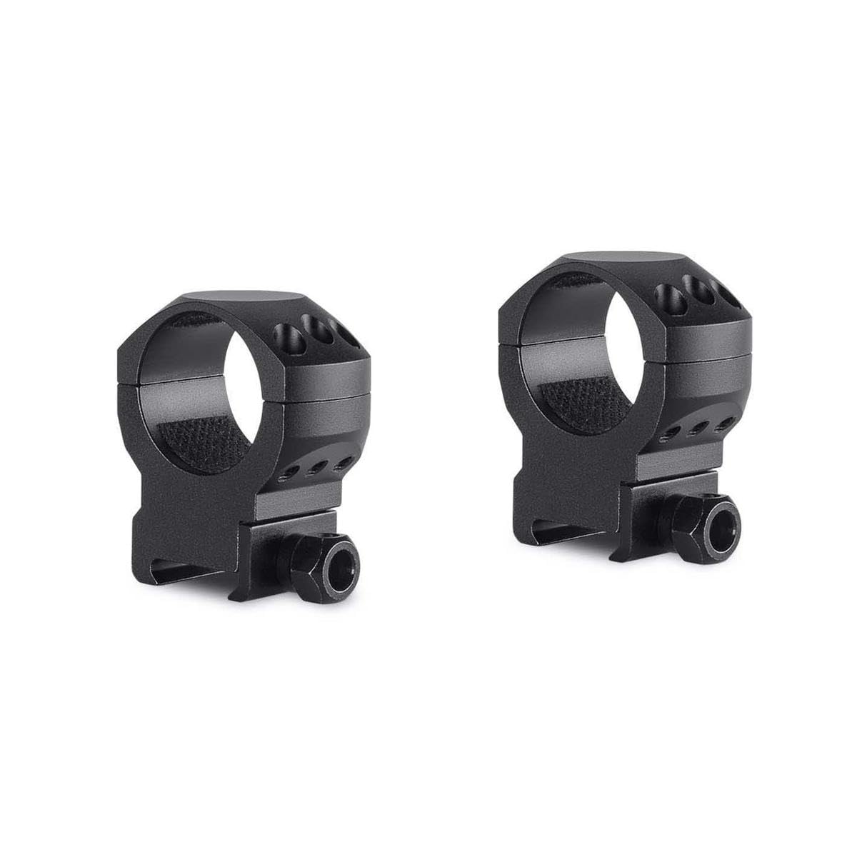 Hawke Black Tactical Weaver High Riflescope Ring Mounts 30Mm