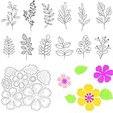 Decoración perfecta: use moldes para crear hermosas flores y agregue decoraciones únicas a sus proyectos de artesanía. Muy adecuado como regalo para familiares y amigos.