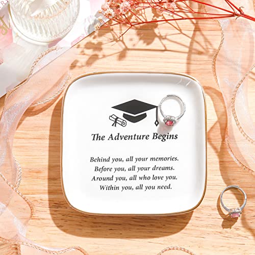 Titanape Graduation Gifts for Women Trinket Dish 2026 Graduation Presents for High School/College/Middle School Graduate Masters Nurses Students Best Friend Sister Daughter - Image 2