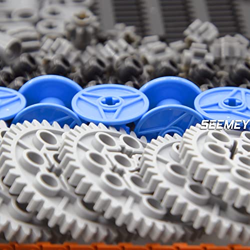 Image of SEEMEY 580Pcs technic Spare Parts Compatible with Lego technic