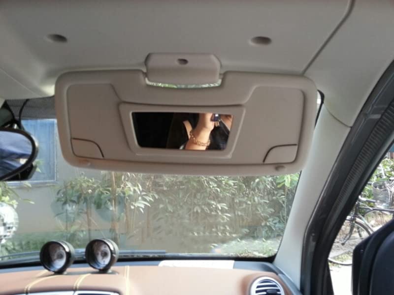 Specchietto Per Trucco Da Auto | Per Smart Fortwo E Forfour | Specchietto Portatile Con Parasole - Foto 12