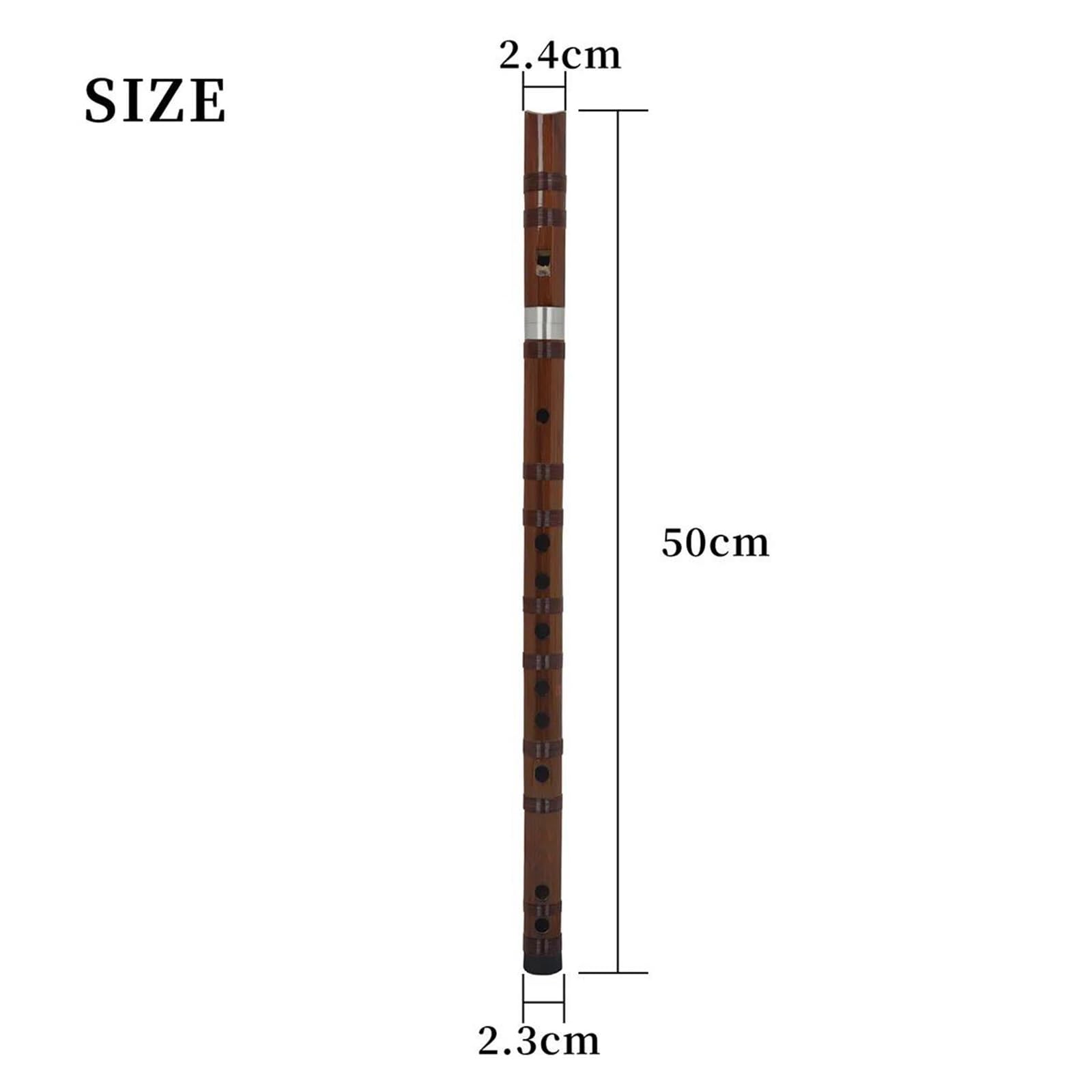 Flauta De Bambú Instrumento Para Principiantes Y Adultos Con Tecla G Flauta Un Instrumento De Viento De Madera