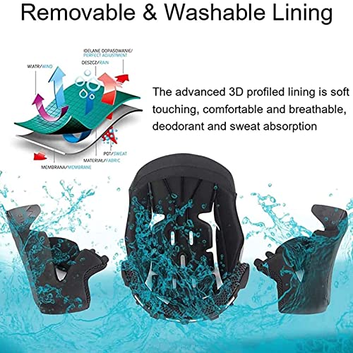 Bluetooth Modular Motorcycle Helmet,Dot Approved Full Face Flip Up Front Helmet Double Visor Helmets, Built-In Dual Speaker With Microphone, For Adults Men And Wome G,Large #TOP6