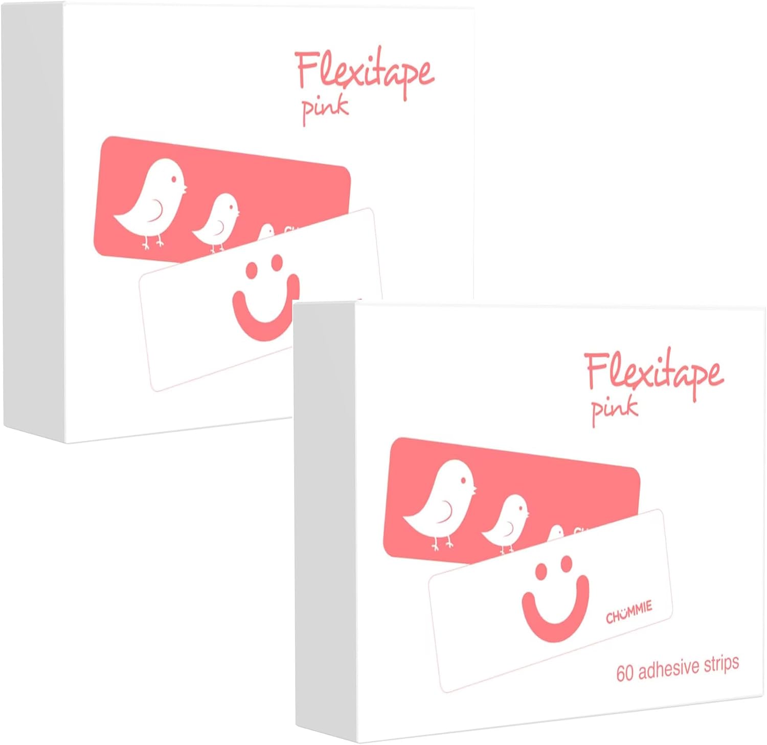 Chummie Flexitape for Premium and Elite Bedwetting Alarms, 60 Count (Pack of 2) (Blue)