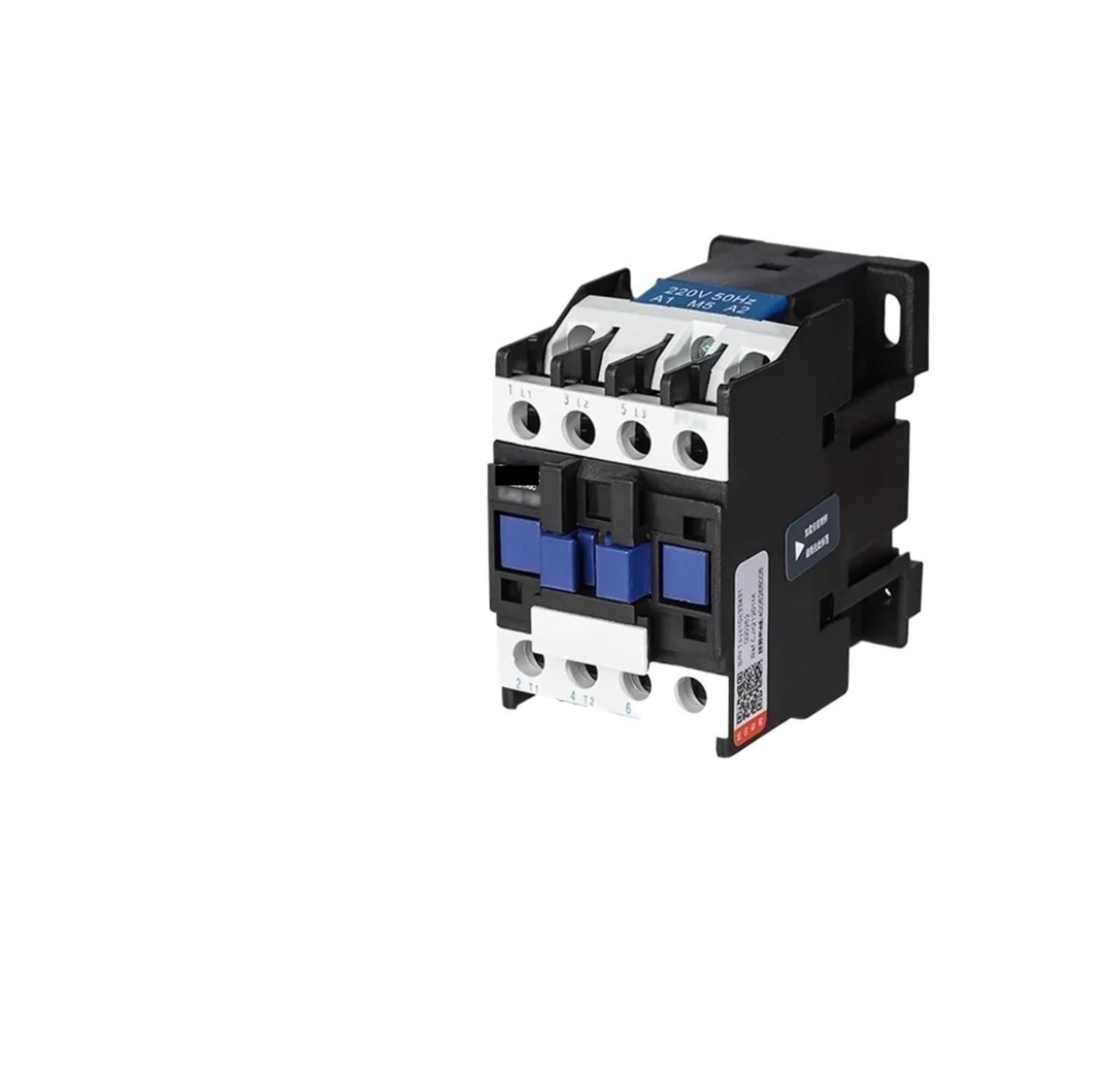 Contacteur CJX2-1201 AC 220V triphasé pour circuit électrique de commande