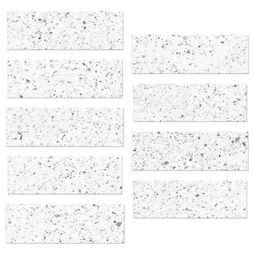 Amosfun 9 Piezas panel Poseedor decoración papel pintado tablero pared pegatinas pared losetas autoadhesivas calcomanías de pared para el hogar pegatinas de adorno de azulejos Eva
