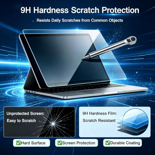 16 inch Tempered Glass Screen Protector for Dell 16 DC16250/DC16251 by YINOVEEN - Used condition - Image 2