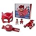 PJ Masks Owlette Power Pack Preschool Toy Set with 2 Action-Figures, Vehicle, Wristband, Costume Mask, Kids 3+ Years