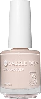 Dazzle Dry Nail Lacquer (Step 3) - So On Pointe - A pale almond cream. S...