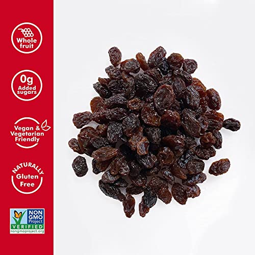 Image of Sun-Maid California Sun-Dried Raisins - 30 lb Box - Dried Fruit Snack for Lunches, Snacks, and Natural Sweeteners