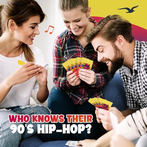 Lyric Legend 90s Hip-Hop & Rap Music Trivia Game - Finish The Lyrics, Quiz Friends, Party Game For Groups 6 thumbnail image