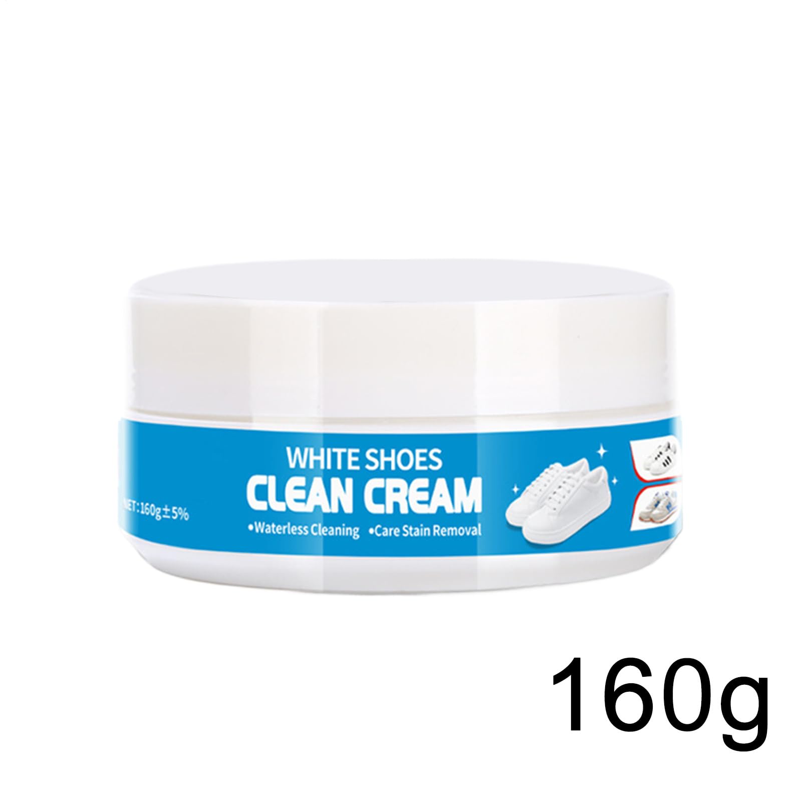 Nettoyant Baskets | Crème Sans Rinçage,Détergent pour Baskets Tennis Blanc,Entretien Taches Cuir Caoutchouc Toile Bottes Intérieur Maison Salle de Bain
