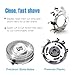 Replacement Heads Compatible with Philips Norelco 5000 Series, SH50 Replacement Blades for Philips Norelco SH50 Shavers, HQ8 Head for Norelco 5000 Shaver