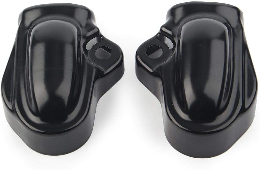 Three T Black Bar Shield Rear Axle Covers for Harley V-Rod VRSC Muscle VRSCF 2002-2017