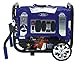 Ford 5,250W Dual Fuel Portable Generator with Switch & Go Technology and Remote Start, FG5250PBR Dark Blue