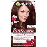 Garnier Hair Color Sensation Rich Long-Lasting Color Cream, 4.15 Soft Mahog Garnier Hair Color Sensation Rich Long-Lasting Color Cream, 4.15 Soft Mahog