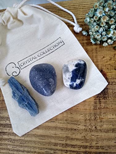Kit Pedra Cristal Natural (Ansiedade)