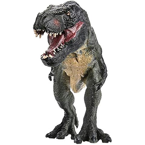 Hautton Dinosaurs Tyrannosaurus Toy Figure, Realistic Design Dinosaur Toy Model, Educational Prehistoric Life Replica Toy Gift for Kids Boys Collectors Cover