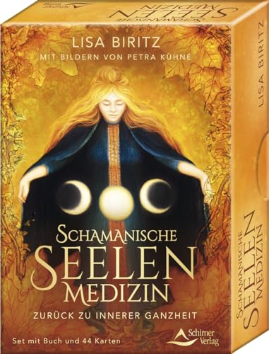 Schirner Verlag - Schamanische Seelenmedizin - Zurück zu innerer Ganzheit: -Set mit Buch und 44 Karten - -22%