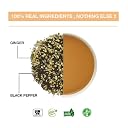 TEA SENSE Ginger Masala Chai | 200 g | Spicy & Healthy Blend |Assam CTC, Dried Ginger, Black Pepper | Aromatic And Strong Flavour | Chaipatti, Tea Powder gallery image