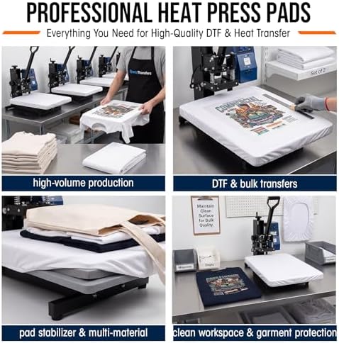 2 Pack 16x24 Inch Lower Platen Covers for Heat Press Machine — 사진 6