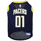 Pets First NBA INDIANA PACERS DOG Jersey, Small - Tank Top Basketball Pet Jersey