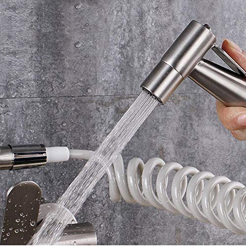 Mitigeur cuisine mural avec douchette spray jet orientable - 6