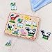 Melissa & Doug Farm Animals Sound Puzzle - Wooden Peg Puzzle with Sound Effects (8 pcs)