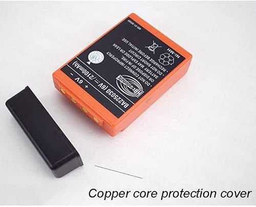 Miniatura 3 de XIAOXX (Pack of 1) 2100mAh 6V BA225030 Ni-Mh Rechargeable Battery for HBC Radiomatic for HBC Crane Remote Control Pump Truck Battery
