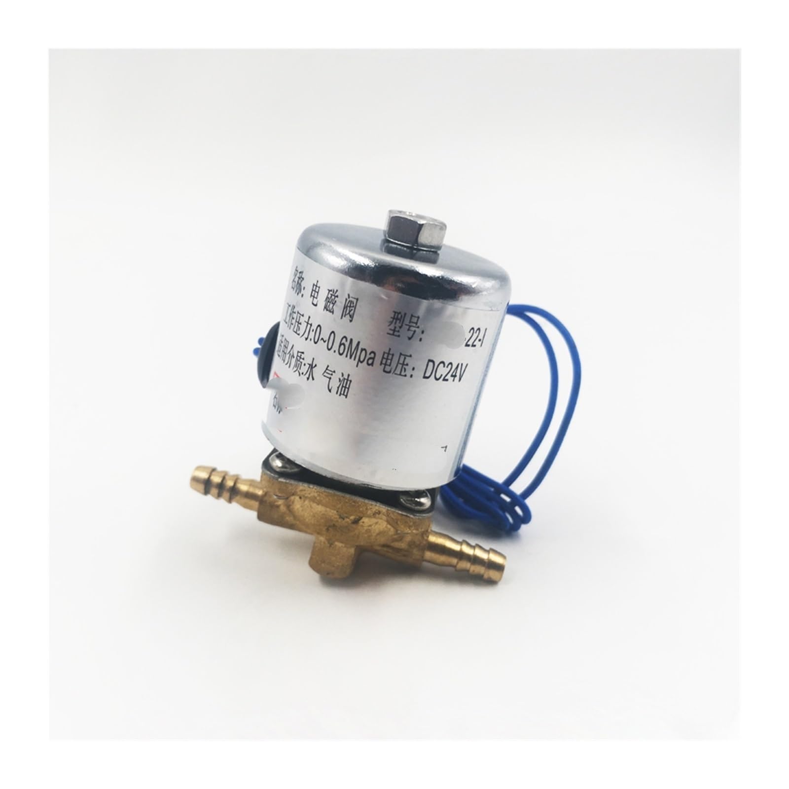 Électrovanne DC 24V pour équipement de laboratoire 0.8Mpa