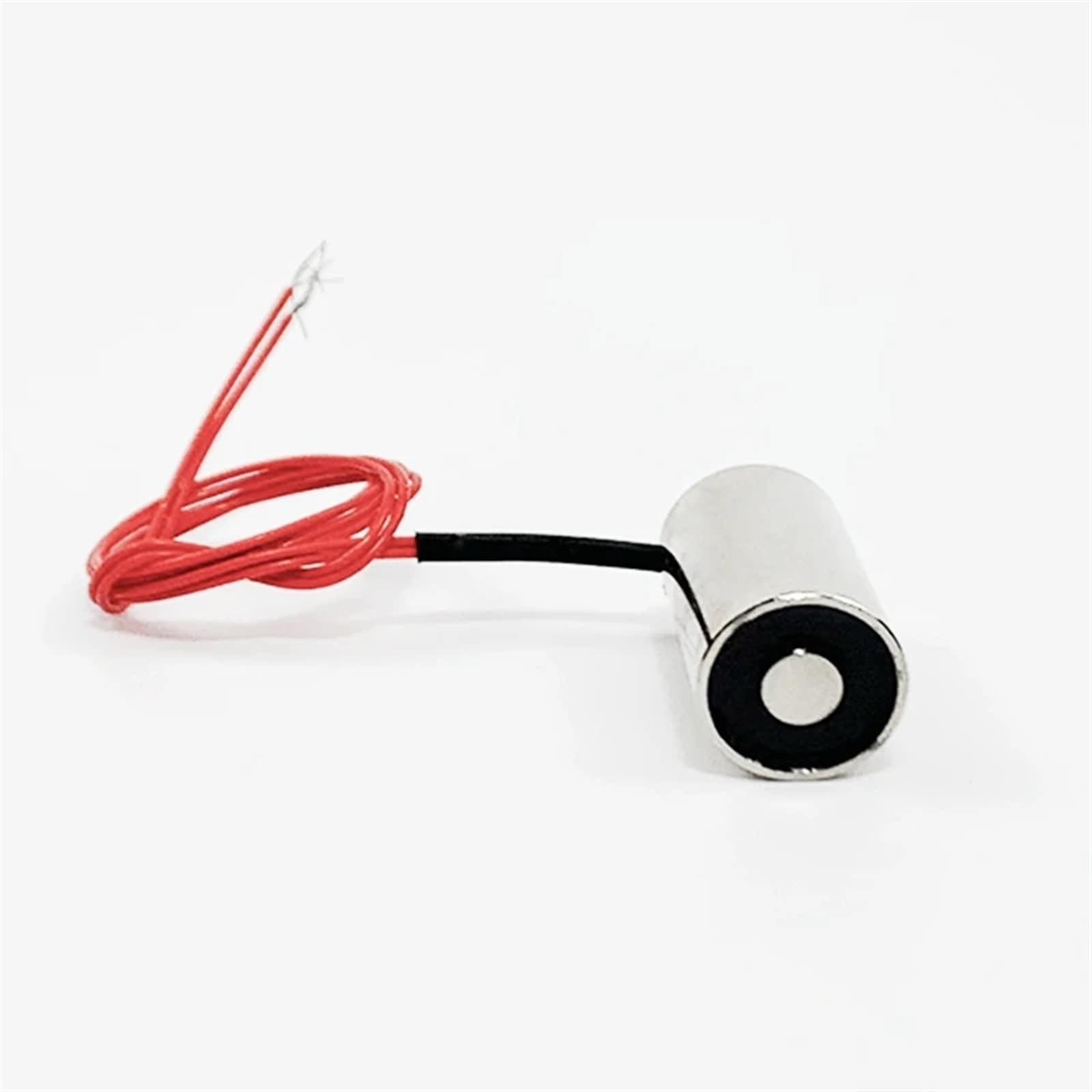 1 magnete di ritenzione, solenoide, CC 12 V e 24 V, elettromagnete in miniatura P13 (diametro di 13 mm, altezza di 27 mm e 30 mm), 1 kg di forza, 1 W (24 V, 13 mm x 30 mm)