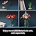 LEGO Botanicals Pretty Pink Flower Bouquet Building Set for Adults - Gifts for Anniversary for Women & Men - Artificial Flowers for Decor or Table Display - 10342