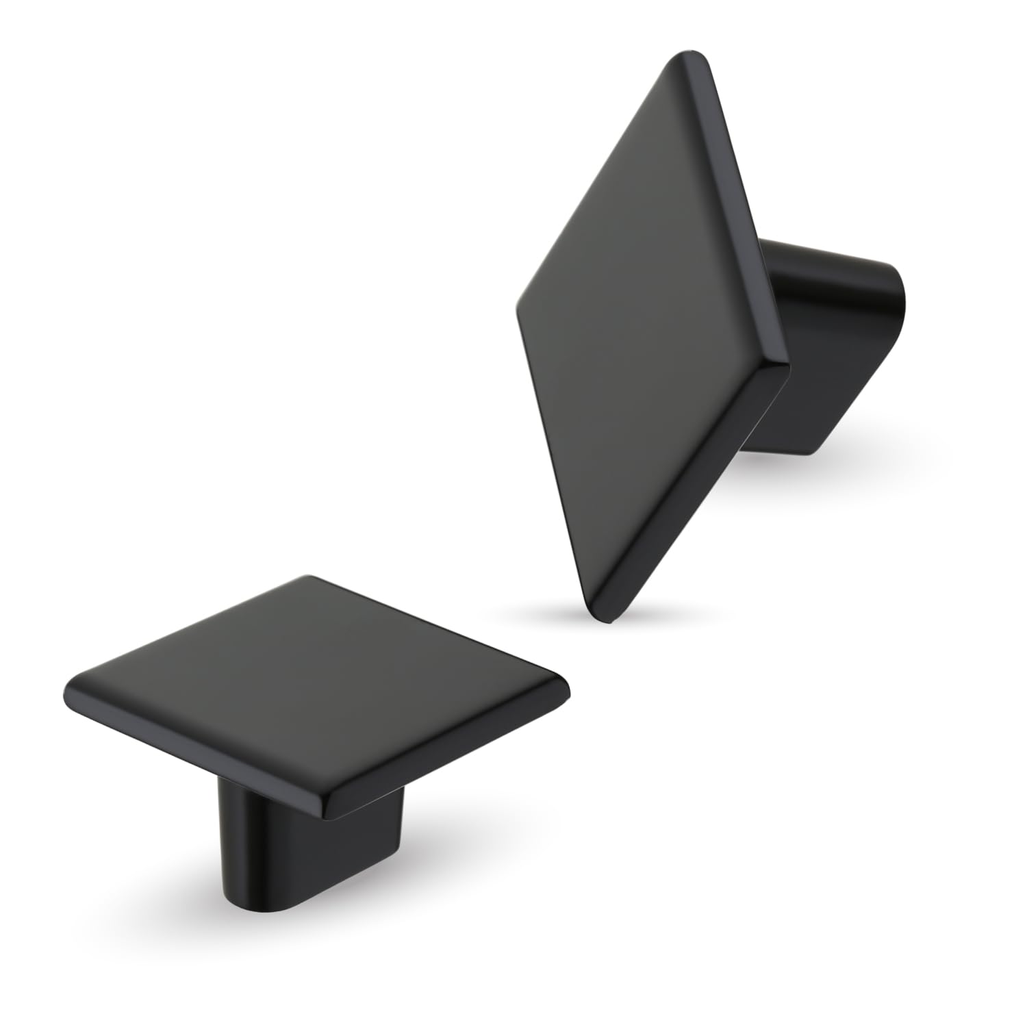 - LAPO 2 Piece Drawer Knobs for Home & Office – Door Knob for Cabinets, Cupboards & Dressers (Material-Zinc, Black Finish)