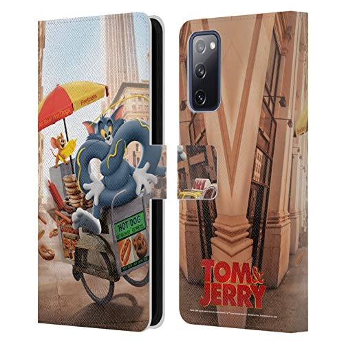 Coque Samsung S20 FE Tom and Jerry étui portefeuille pour les transports