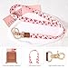 Knagsfa Lanyards for Keys, Neck Lanyards for ID Badges with Metal Hook, Cute Lanyard Keychain for Women, Red Cherry