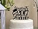 All About Details Black Congrats 2017 Graduate Cake Topper