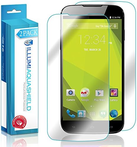 ILLUMI AquaShield Front + Back Protector Compatible with BLU Studio 6.0 HD (2-Pack) HD Clear Screen Protector No-Bubble TPU Film
