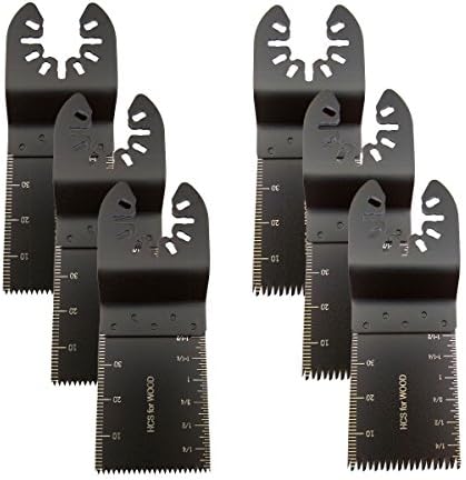 Mixed Wood Oscillating Tool Blades 