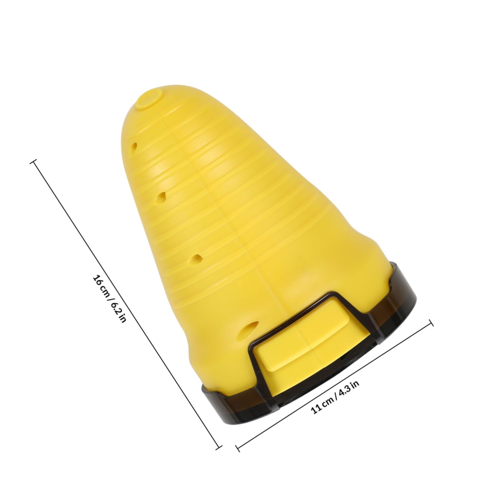 CLISPEED Raschietto per Ghiaccio Auto Giallo in ABS, Portatile ed Efficiente per Rimuovere Neve e Ghiaccio Parabrezza, per Invernale