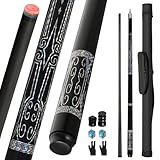 Cesrriv Sport Carbon Fiber Pool Cue Stick 20-21 oz, Professi...